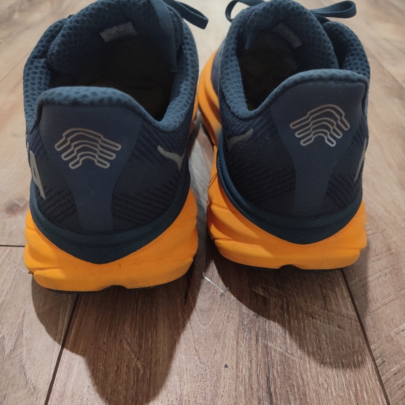 Hoka Men's Navy and Orange Athletic Shoes - Picture 9 of 16